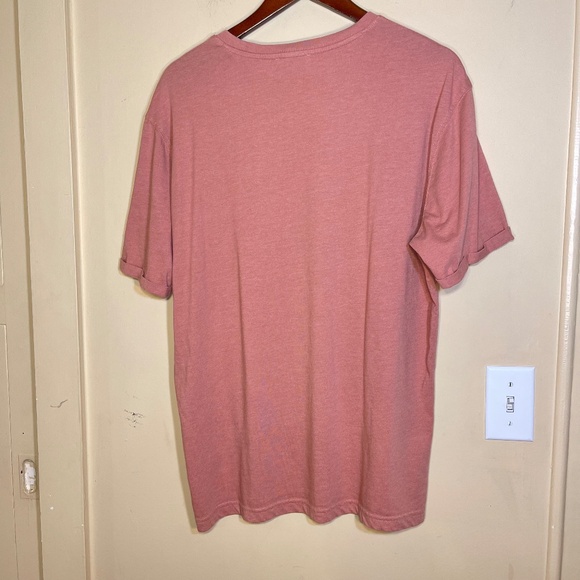 Salmon Crew Neck T-Shirt - Picture 3 of 6